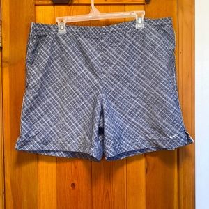 Nike Dri-Fit Shorts, Navy/White, Men’s Large